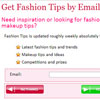 Fashion Tips automated subscriber popup