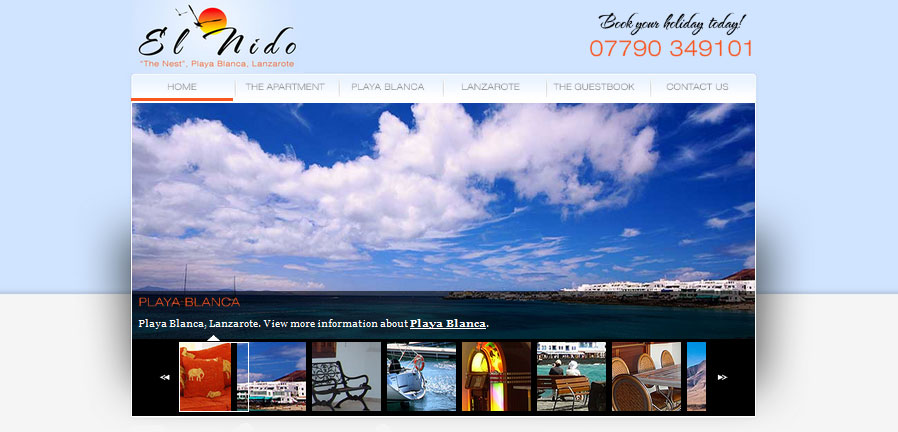 El Nido Homepage