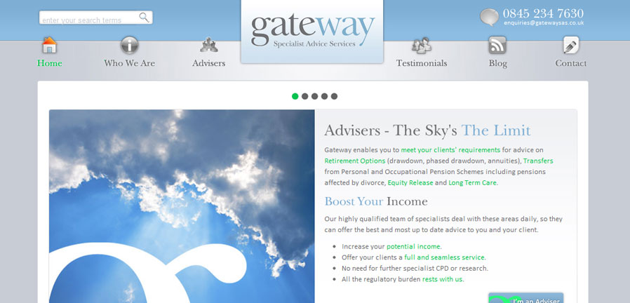 The Gateway SAS Homepage